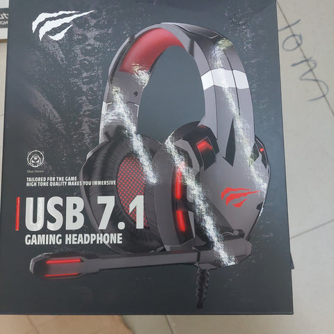 HAVIT GAMING HEADSET H2001U.USB 7.1