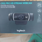 LOGITECH C922 PORTABLE HD WEBCAM