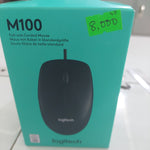 LOGITEC M100 WIRED MOUSE