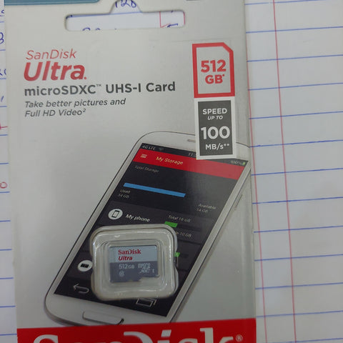 SANDISK MICRO SD CARD 512GB