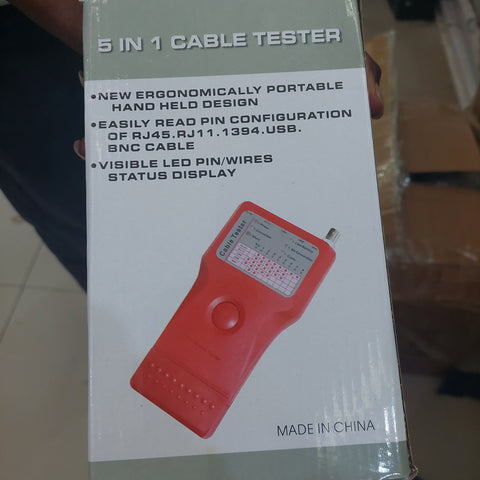 REMOTE CABLE TESTER  5 IN 1