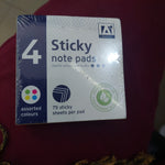 4 STICKY NOTE PADS