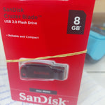 SANDISK 8GB 2.0 FLASH DRIVE