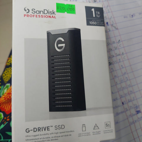 SANDISK 1TB G-DRIVE SSD