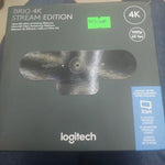 LOGITEC BRIO 4K STREAM EDITION WEBCAM