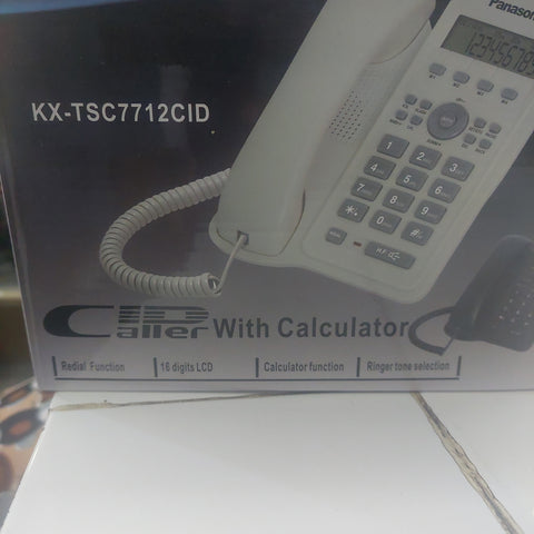 PANASONIC DISPLAY KX-TSC7712CID HANDSET