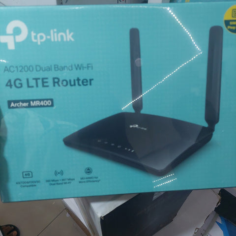 TP LINK AC1200 DUAL BAND SIM ROUTER ARCHER MR400