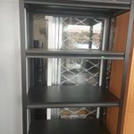 BLACK SHELVE RACK