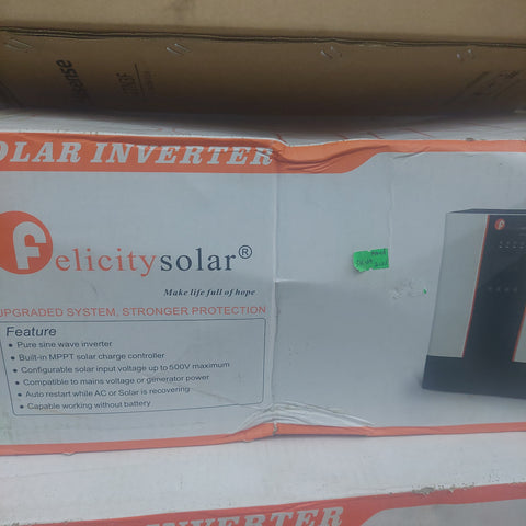 FELICITY 3KVA/24v ivem TRANSFORMALESS HYBRID INVERTER