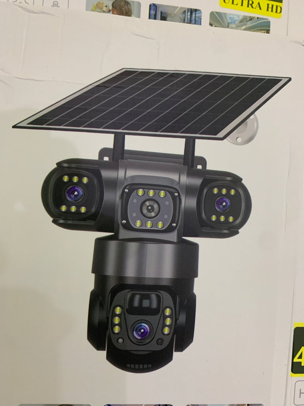 3 LENS PTZ SOLAR CAMERA - Joche