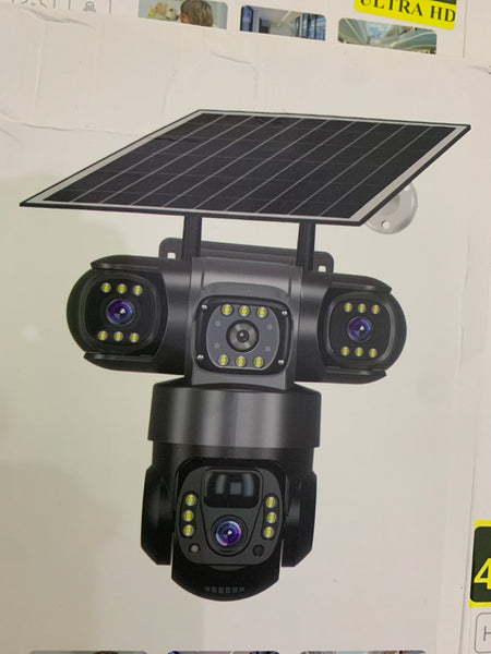 3 LENS PTZ SOLAR CAMERA - Joche