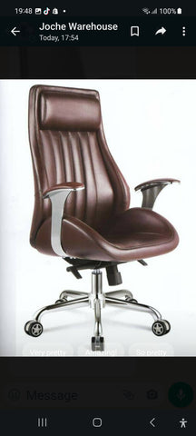 HIGH EXECUTIVE 606 BROWN CHAIR