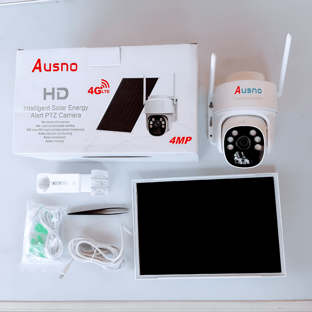 AUSNO PTZ Smart WiFi Camera – 360° Wireless Surveillance - Joche