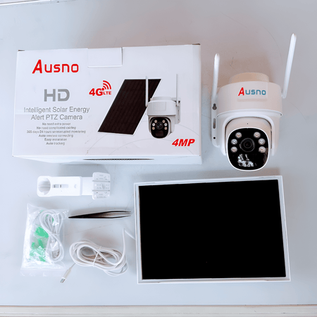 AUSNO PTZ Smart WiFi Camera – 360° Wireless Surveillance - Joche