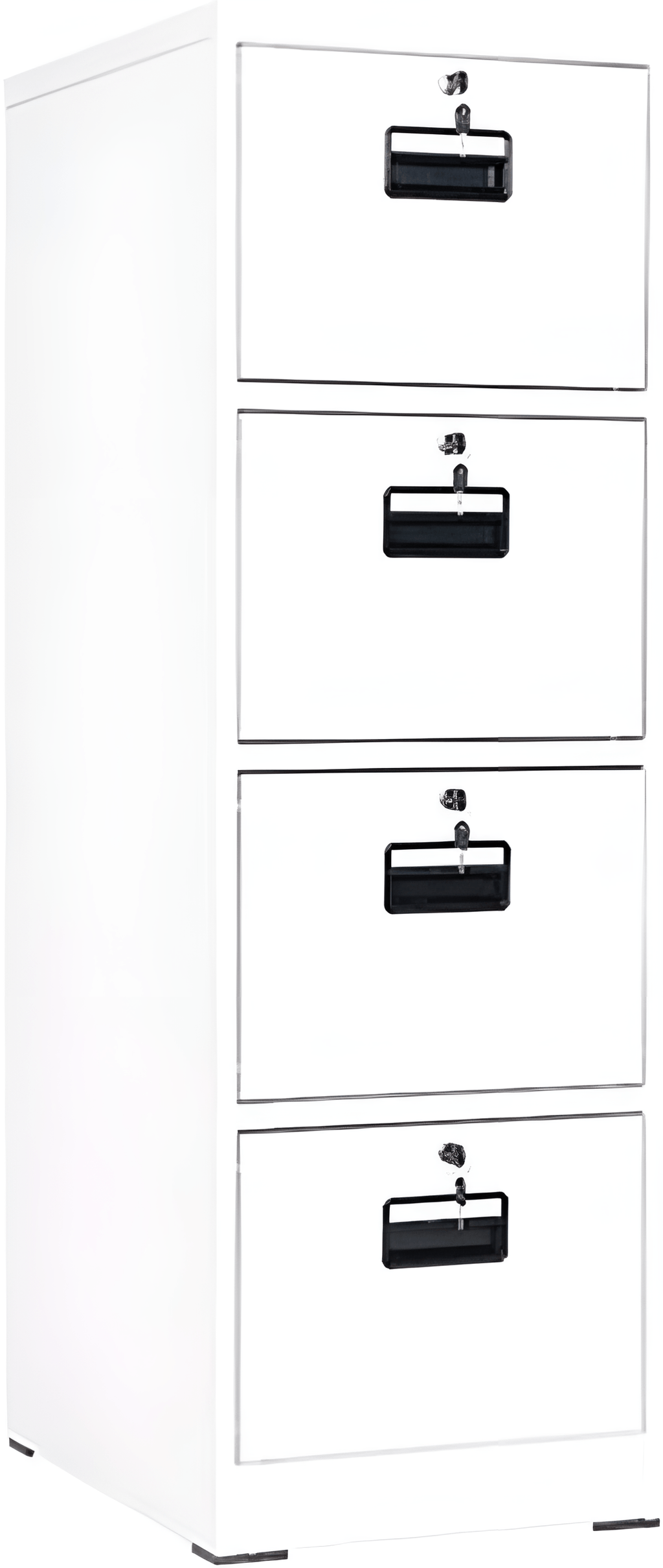 Filing Cabinet 4 - Drawer with Keys - Joche