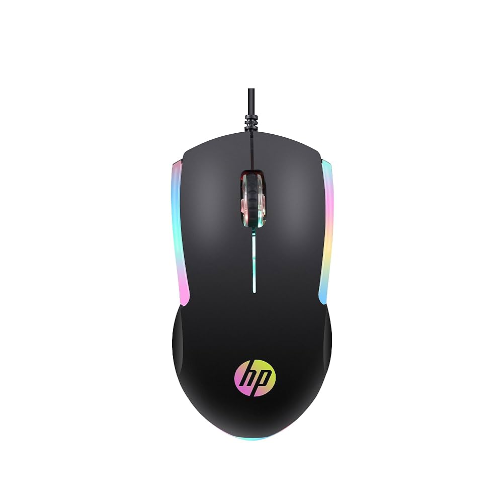 HP Wired Mouse – Reliable USB Optical Gaming Mouse - Joche