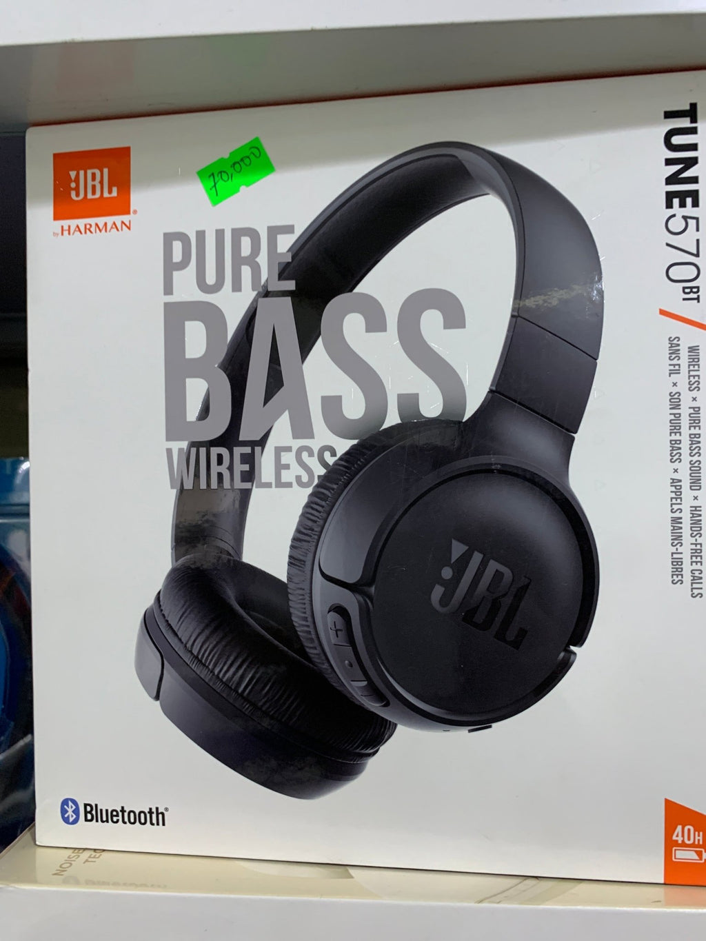 JBLTUNE 570 WIRELESS HEADSET TUNE570BT - Joche