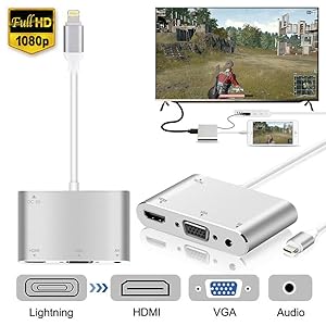 Lightning to HDMI/VGA/Audio Adapter - Joche