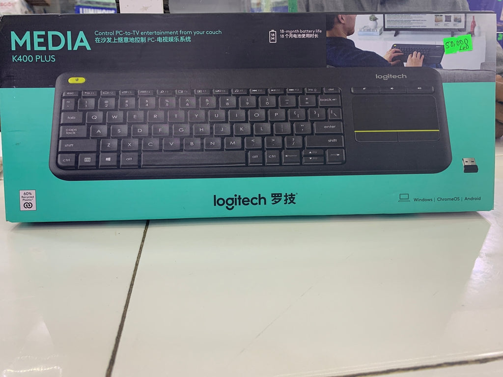 LOGITECH MEDIA KEYBOARD K400 PLUS - Joche
