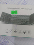 FOLDABLE MINI BLUETOOTH  KEYBOARD WITH TOUCHPAD