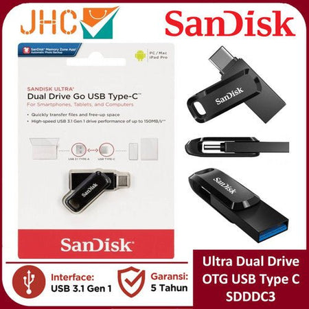 SanDisk Ultra Dual Drive USB Type - C - Joche