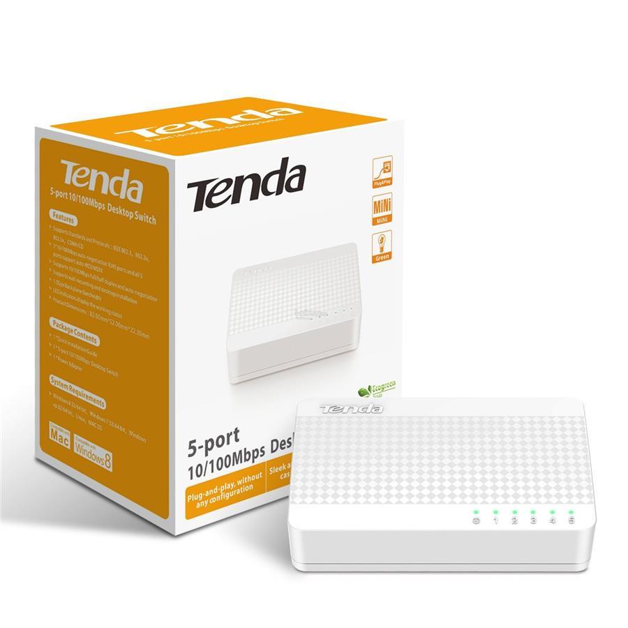 Tenda Desktop Switch 10/100MBPS - Joche