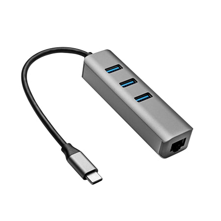 Type - C 3 - Port Hub with LAN - Joche