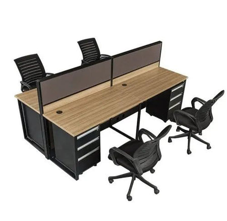 Workstation 4 - in - 1 Multifunctional Office Desk Setup - Joche