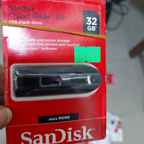 SANDISK 32GB 3.0 CRUZER GLIDE FLASH