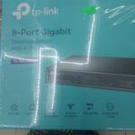 Tp -Link 8port Gigabit switch with 4 - port poE+ TL- SG1008P