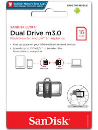 SANDISK DUAL DRIVE M3.0 16GB FLASH