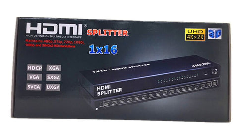 1x16 HDMI SPLITTER