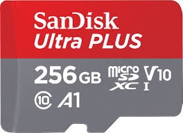 SANDISK 256GB MEMORY CARD