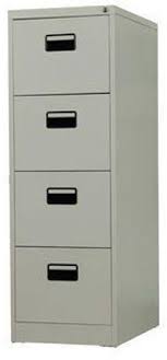 4 DRAWER FILING CABINET WITH 4 KEYS