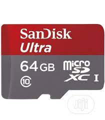 64GB SANDISK MICRO MEMORY CARD