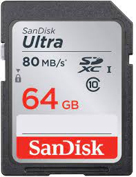 SANDISK SD CARD 64GB