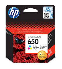 HP 650 COLOUR INK