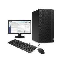 HP BRANDED DESKTOP 4/1TB CORE i3. 18 INCH MONITOR.