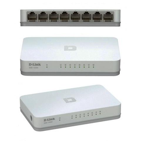 D-LINK 8PORT GIGABITDESKTOP SWITCH DGS-1008A