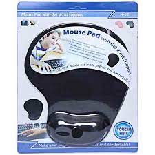 MOUSE PAD WITH WRIST SUPPORT