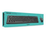 LOGITECH MK120 WIRED KEYBOARD AND MOUSE