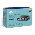 TP-LINK 5PORTS 10/100MBPS DESKTOP SWITCH WITH 4PORTS POE TL-SF1005P